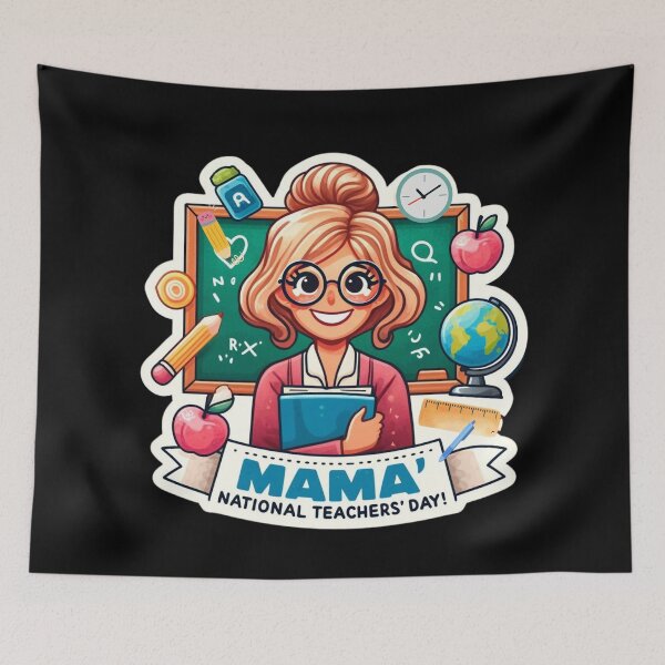 Item preview, Super Mom Teacher designed and sold by Taans-Creation.