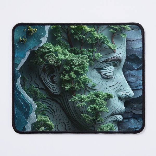 Item preview, Mother Earth Layered Papercut designed and sold by OccultDreams.