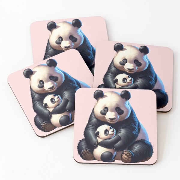 Item preview, Panda Bear Mama and Baby designed and sold by AnalajiaDesigns.