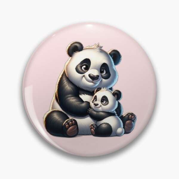 Item preview, Panda Bear Mama and Baby designed and sold by AnalajiaDesigns.