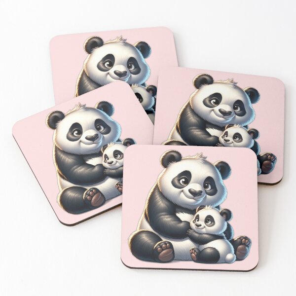 Item preview, Panda Bear Mama and Baby designed and sold by AnalajiaDesigns.