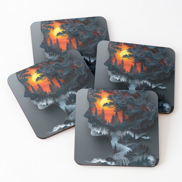 Item preview, Mother of the Winter Sunset Papercut designed and sold by OccultDreams.