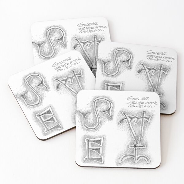 Item preview, Golegã church . Symbols on the stones. designed and sold by Tereza Pilar  Art.