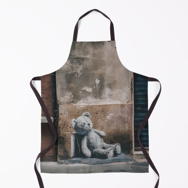 Item preview, Teddy Bear Stencil Graffiti designed and sold by Bomax121.