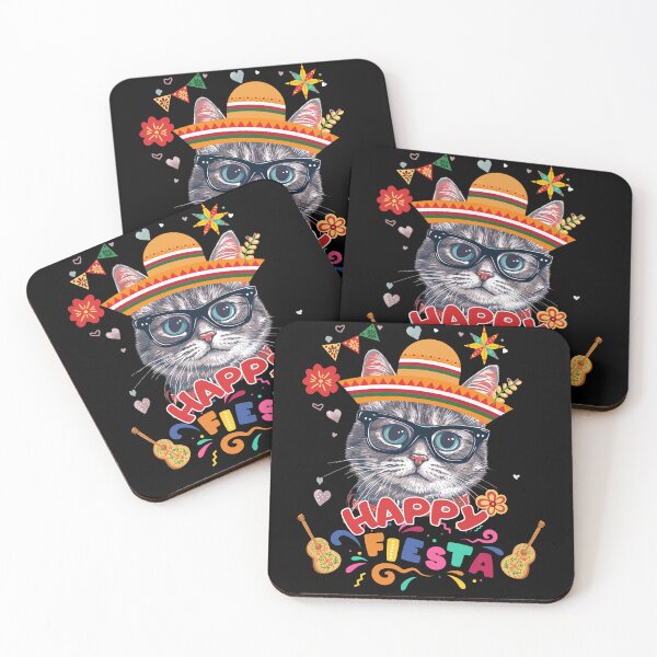 Item preview, CAT kitten Fiesta Cinco De Mayo Party Mexican Men Women T-Shirt designed and sold by SOPIZiLA.