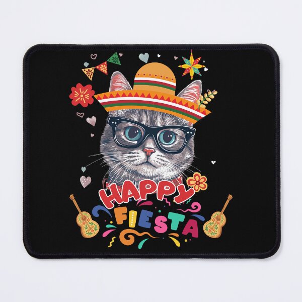 Item preview, CAT kitten Fiesta Cinco De Mayo Party Mexican Men Women T-Shirt designed and sold by SOPIZiLA.