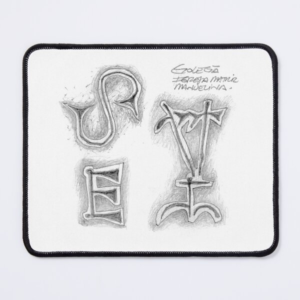 Item preview, Golegã church . Symbols on the stones. designed and sold by Tereza Pilar Art.