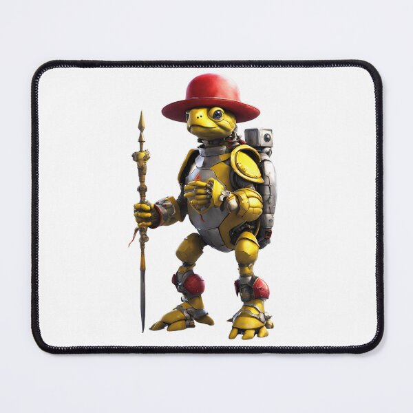 Item preview, Turtle Robot with Red Hat 2 designed and sold by gao7650.