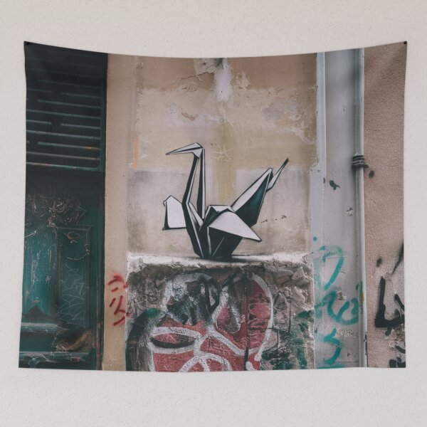 Item preview, Origami Stencil Graffiti designed and sold by Bomax121.
