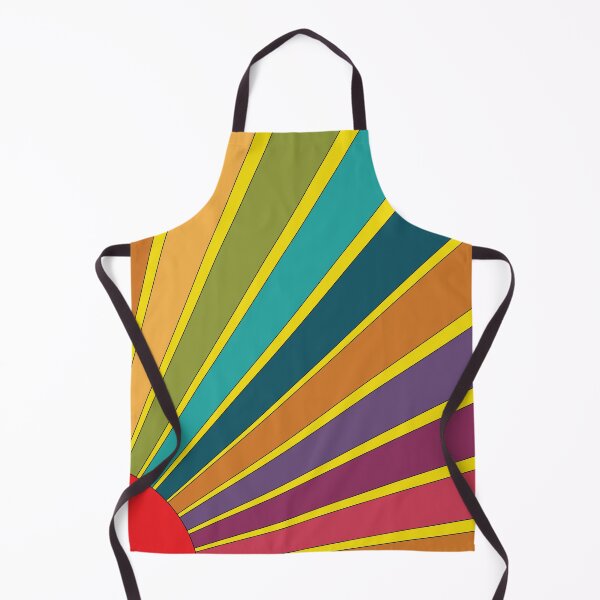 Item preview, Colorful sunset lines art. designed and sold by Riva Begum.
