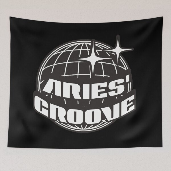 Item preview, Aries' Groove Y2K Sticker designed and sold by StarboiEsthetic.