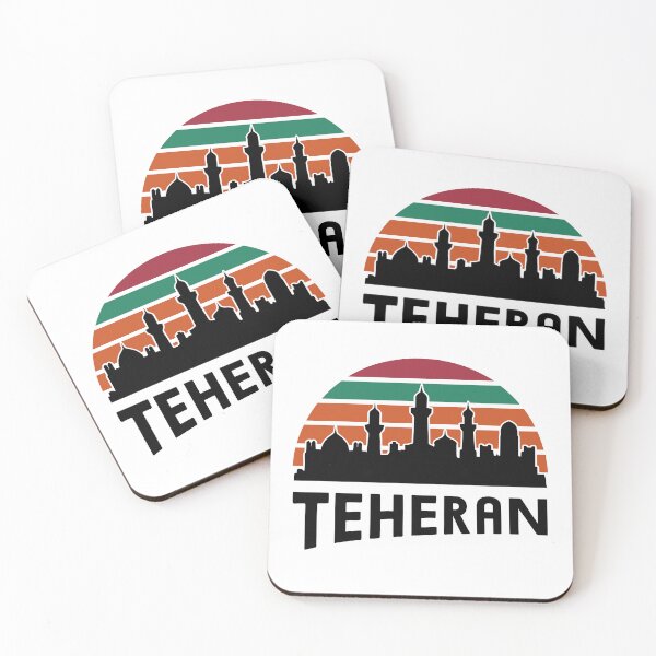 Artikelvorschau, Retro Teheran Skyline entworfen und verkauft von MaateoDesign.