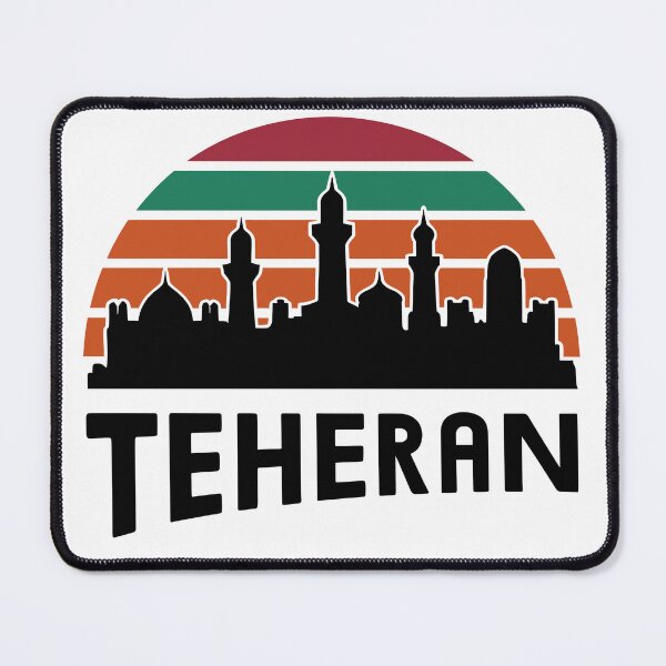 Item preview, Retro Teheran Skyline designed and sold by MaateoDesign.