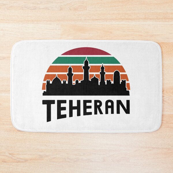 Artikelvorschau, Retro Teheran Skyline entworfen und verkauft von MaateoDesign.