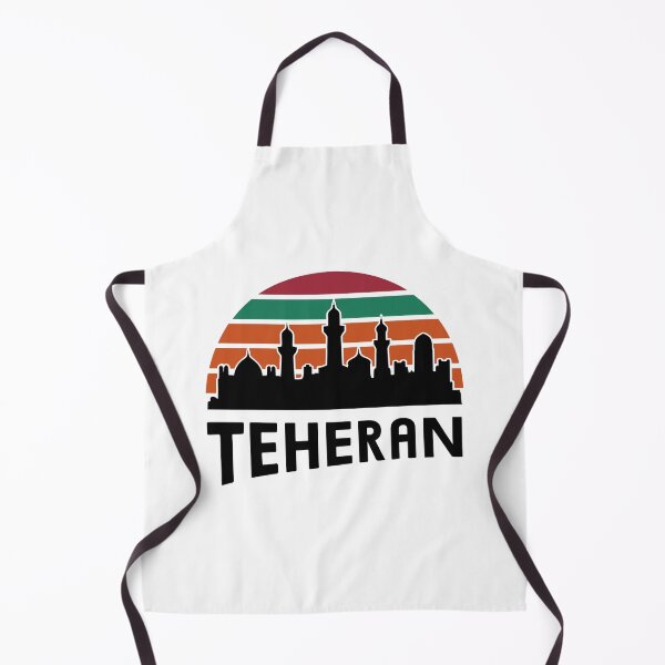 Artikelvorschau, Retro Teheran Skyline entworfen und verkauft von MaateoDesign.
