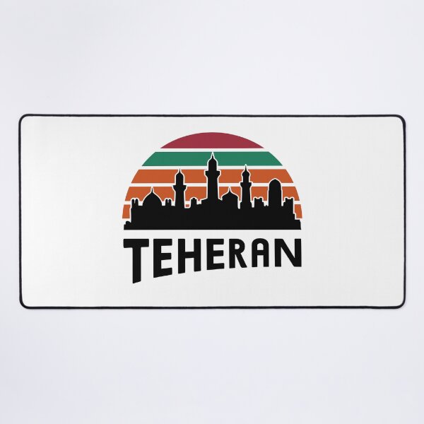 Item preview, Retro Teheran Skyline designed and sold by MaateoDesign.
