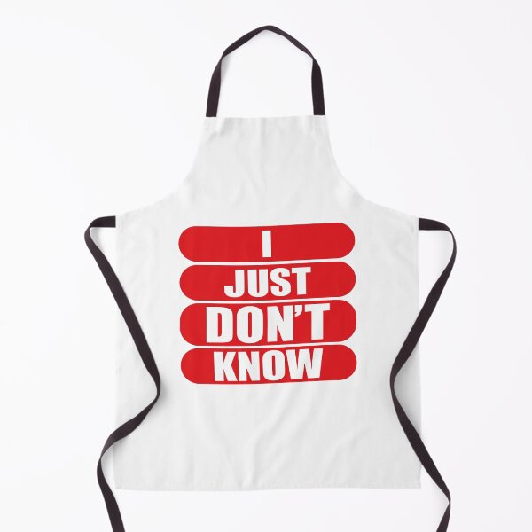 Item preview, I JUST DON'T KNOW designed and sold by madebysziszi.