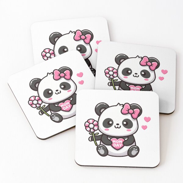 Item preview, Funny Panda and Happy Mom Day, Funny Gift For Mothers Day designed and sold by ArtByKatti.