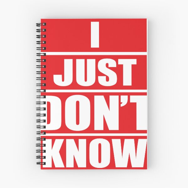 Item preview, I JUST DON'T KNOW designed and sold by madebysziszi.