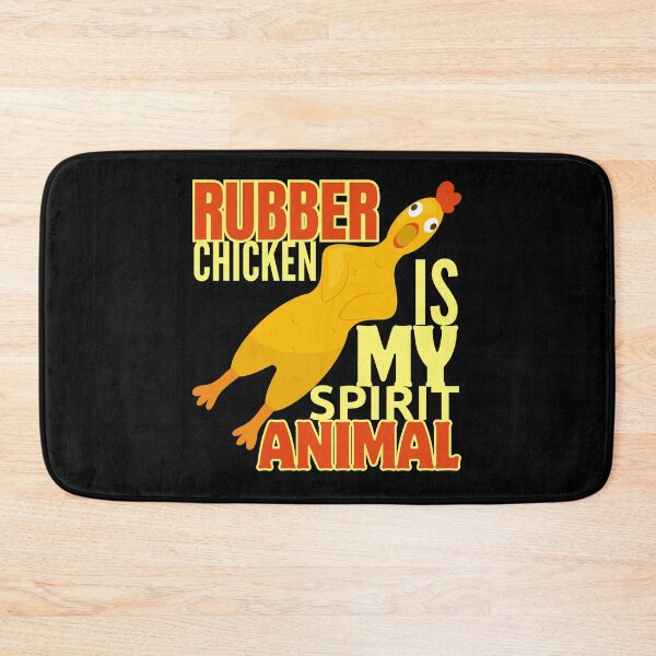 Item preview, Rubber Chicken Is My Spirit Animal designed and sold by SleepingFoxy.