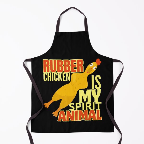 Item preview, Rubber Chicken Is My Spirit Animal designed and sold by SleepingFoxy.