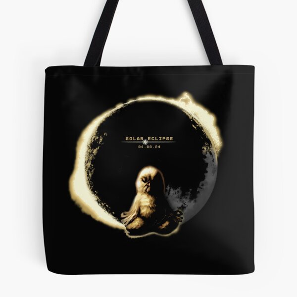 Item preview, Meditating Chick Solar Eclipse 2024 designed and sold by DJava-ArtO.