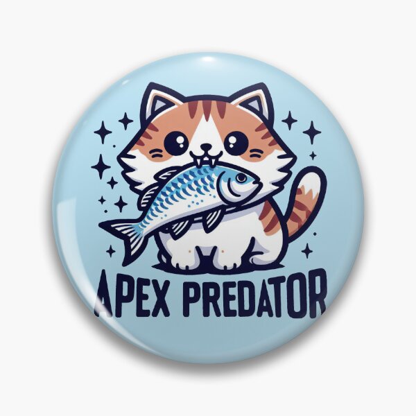 Item preview, Purrfect Predator: Fishy Catch designed and sold by Slick-Waffles.