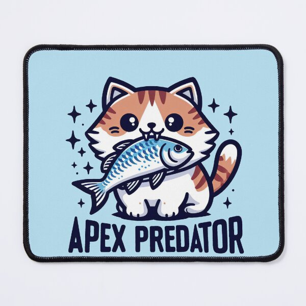 Item preview, Purrfect Predator: Fishy Catch designed and sold by Slick-Waffles.