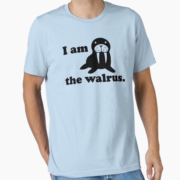 Item preview, I Am The Walrus designed and sold by typographywords.