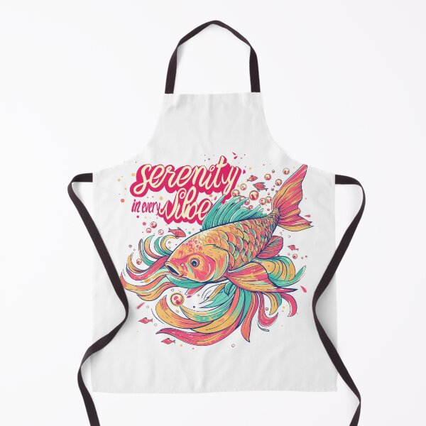 Item preview, "Calmness in every mood" colorful fish designed and sold by FinFriends.