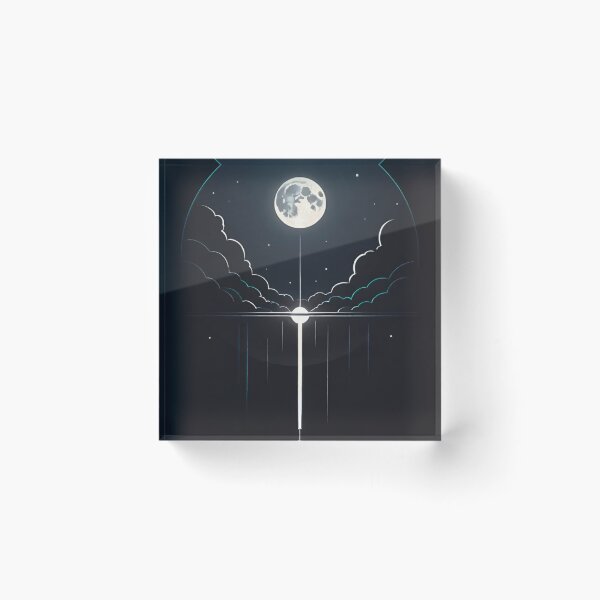 Item preview, moon and its reflection designed and sold by optimusprime39.