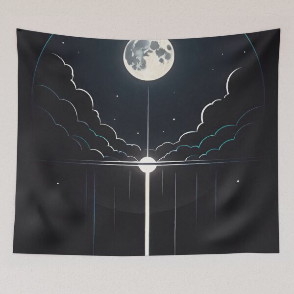 Item preview, moon and its reflection designed and sold by optimusprime39.