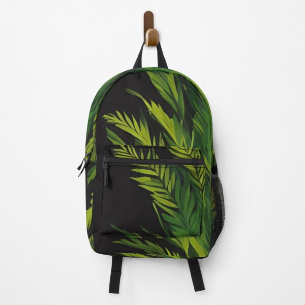 Item preview, green leafy plant in black background designed and sold by optimusprime39.