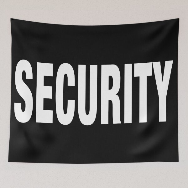 Item preview, Security T-Shirt Front Back Print Mens Tee Staff Event Uniform Bouncer Screen Printed designed and sold by Espin23.