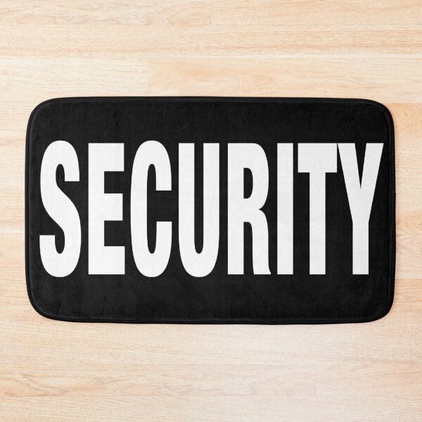 Item preview, Security T-Shirt Front Back Print Mens Tee Staff Event Uniform Bouncer Screen Printed designed and sold by Espin23.