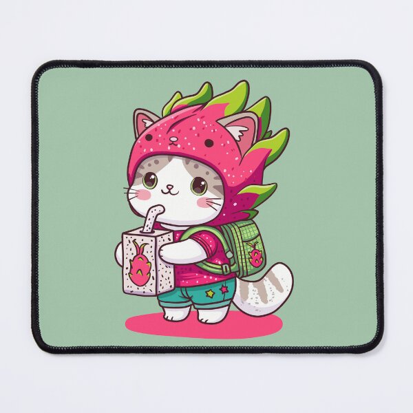 Item preview, Dragonfruit Juice Kitty designed and sold by KilkennyCat Art.