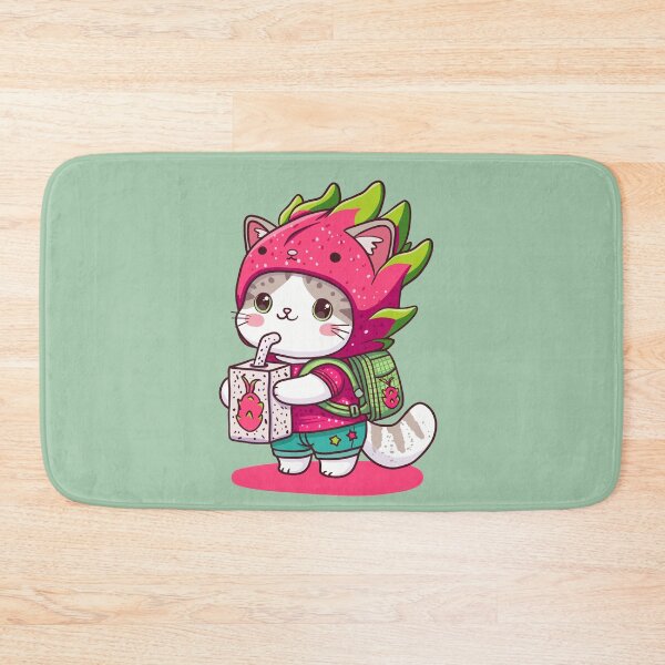 Item preview, Dragonfruit Juice Kitty designed and sold by KilkennyCat Art.