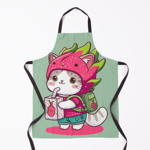 Item preview, Dragonfruit Juice Kitty designed and sold by KilkennyCat Art.