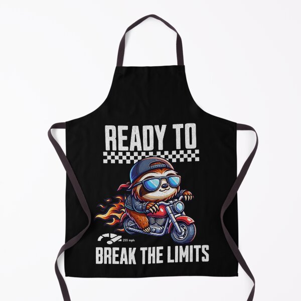 Item preview, Break The Limits Sloth Motorcycle designed and sold by RockBeeDesigns.