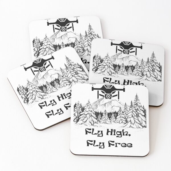 Item preview, Drone flying in the forest designed and sold by Yeyishop.