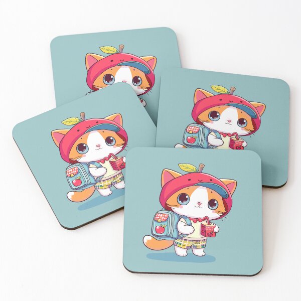 Item preview, Apple Juice Kitty designed and sold by KilkennyCat Art.
