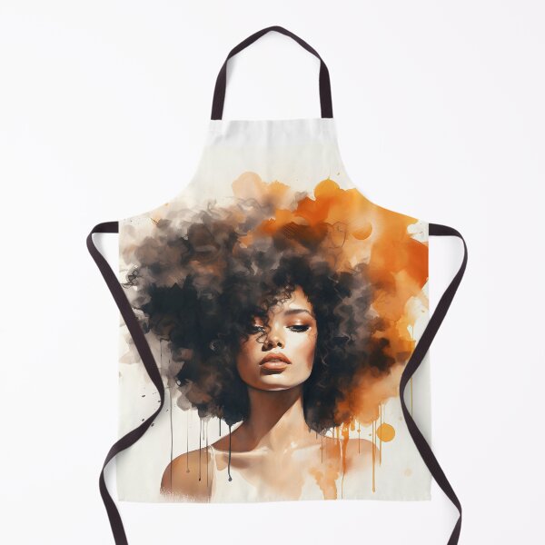 Item preview, Afrocentric Water Color Black Woman designed and sold by SHADOWNB69.