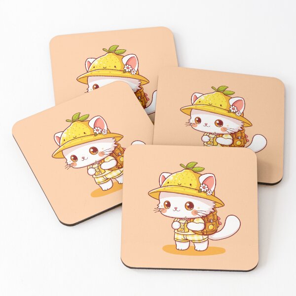 Item preview, Lemonade Kitty designed and sold by KilkennyCat Art.