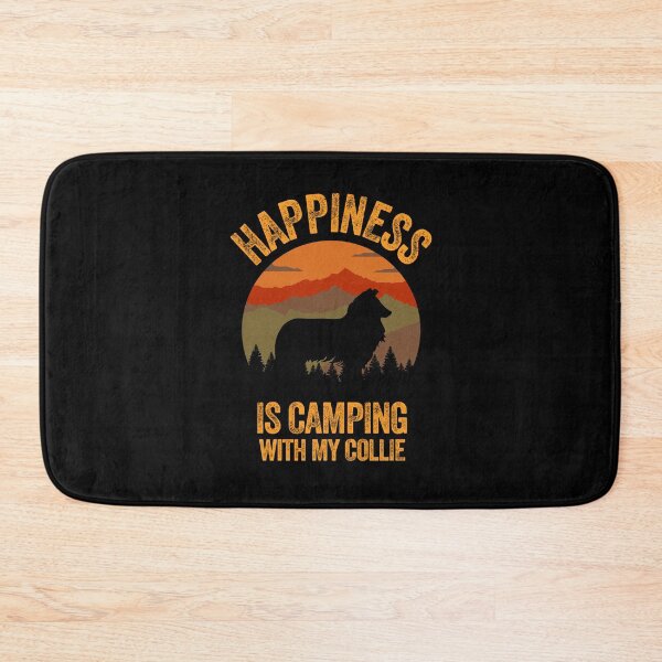 Item preview, Vintage Country Happiness Is Camping With My Rough Collie designed and sold by Guarddogdrive.