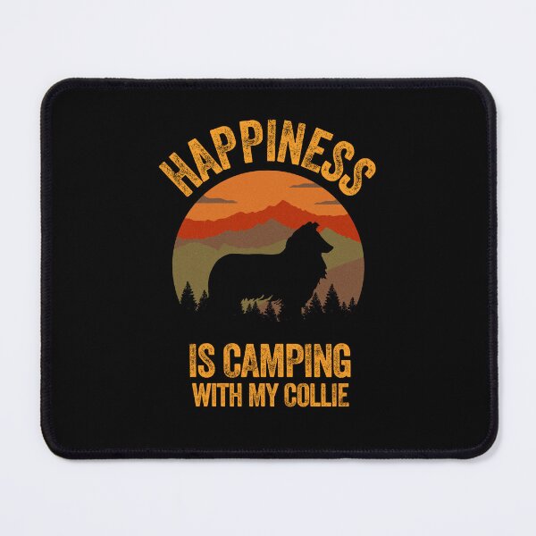 Item preview, Vintage Country Happiness Is Camping With My Rough Collie designed and sold by Guarddogdrive.