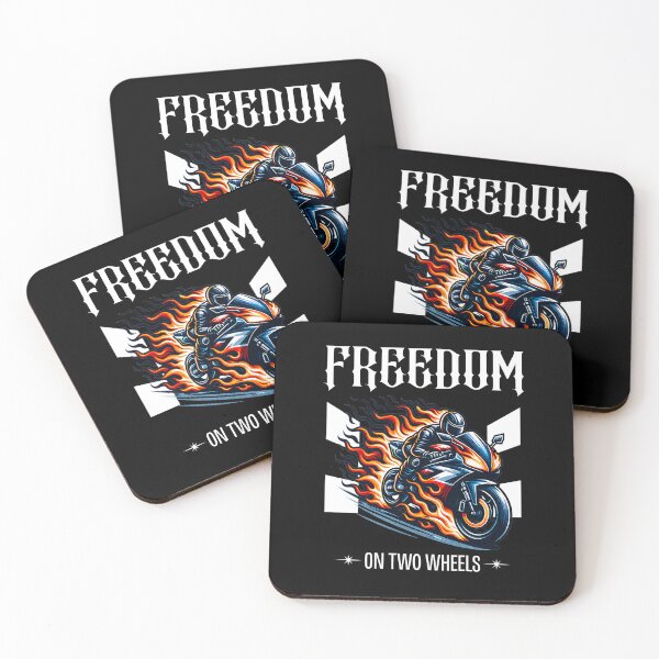 Item preview, Freedom On Two Wheels designed and sold by RockBeeDesigns.