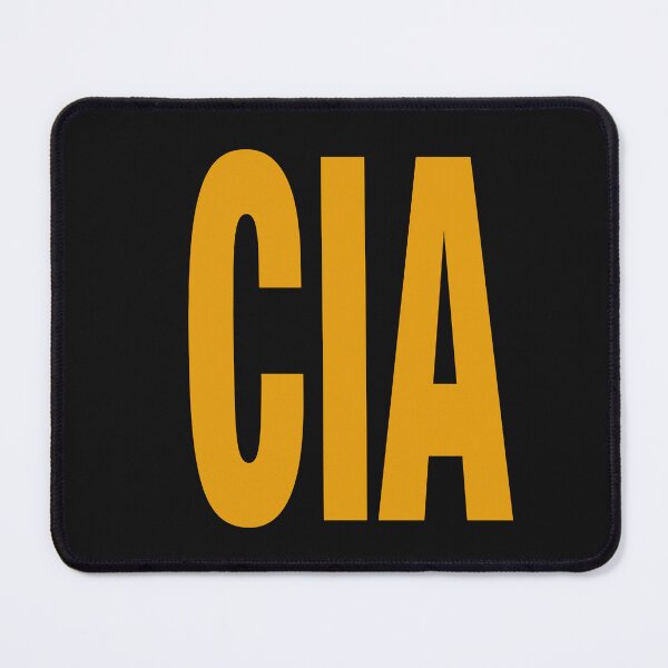 Item preview, CIA T-Shirt Front Back Print Mens Tee Staff Event Uniform Bouncer Screen Printed designed and sold by Espin23.