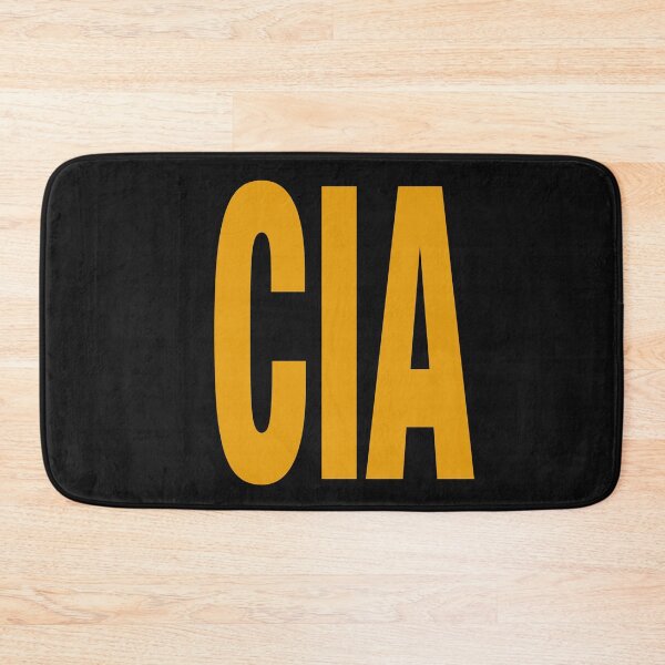 Item preview, CIA T-Shirt Front Back Print Mens Tee Staff Event Uniform Bouncer Screen Printed designed and sold by Espin23.