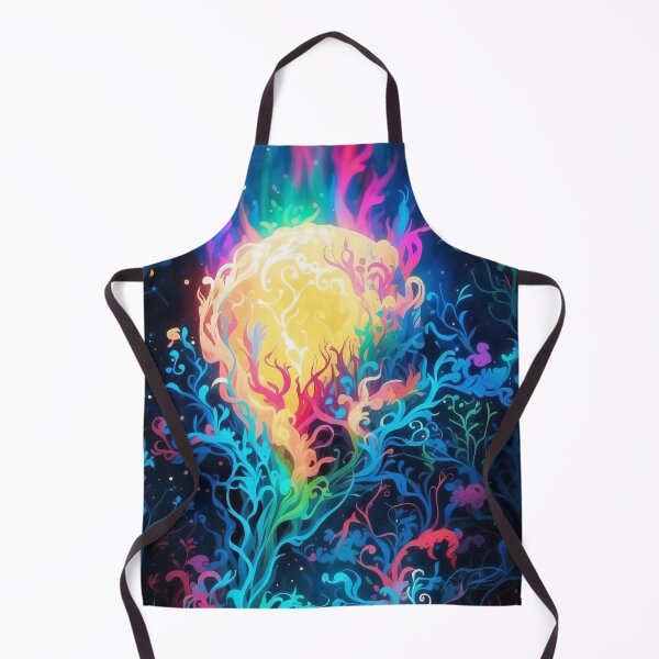 Item preview, Luminescent Bloom Radiant Life Amidst the Dark Ocean Depths designed and sold by ArtComixHaven.