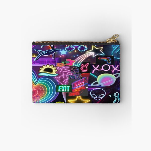 Item preview, Neon Nightscape Collage	 designed and sold by fgjdhaiwheaeu.